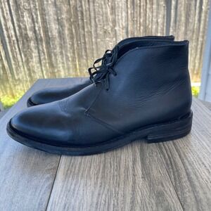 Thursday Boot Company Scout Boots Mens 11 Black Leather Chukka Lace Up Shoes